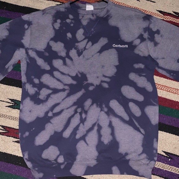 Carhartt Other - Tye Dye Carhartt Crew Sweater